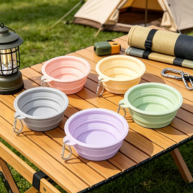 Foldable Silicone Pet Bowl