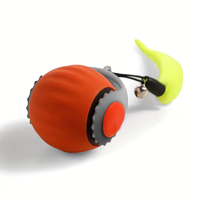 Automatic Rolling Cat Ball Toy with Tail