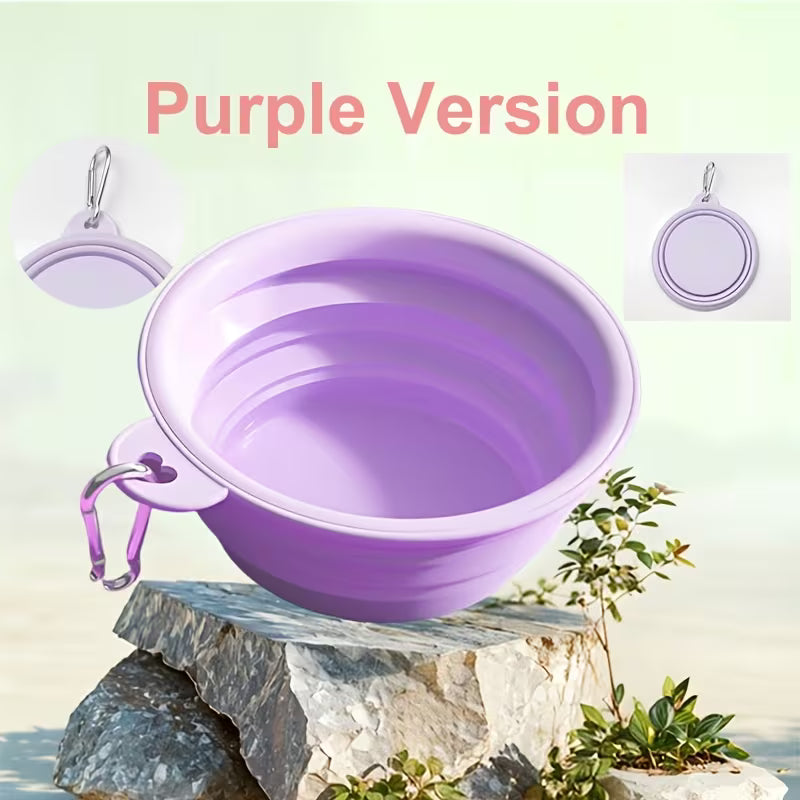 Foldable Silicone Pet Bowl