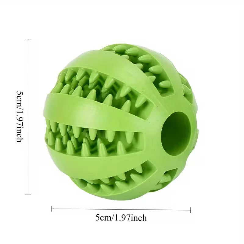 Interactive Gel Dog Ball Toy 2pc