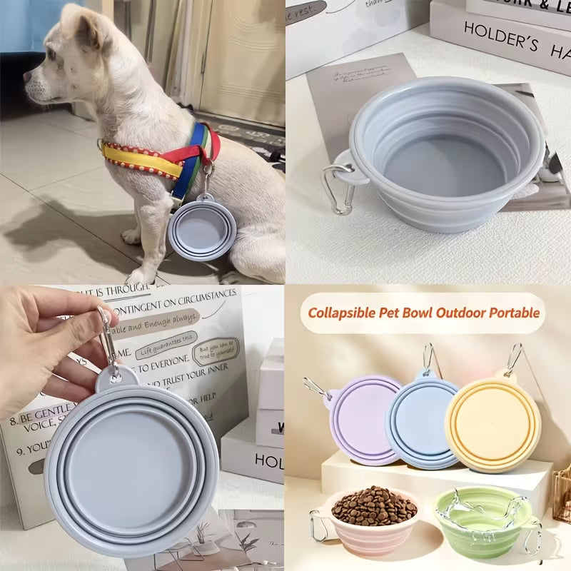 Foldable Silicone Pet Bowl