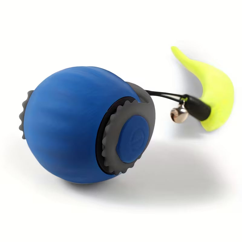 Automatic Rolling Cat Ball Toy with Tail